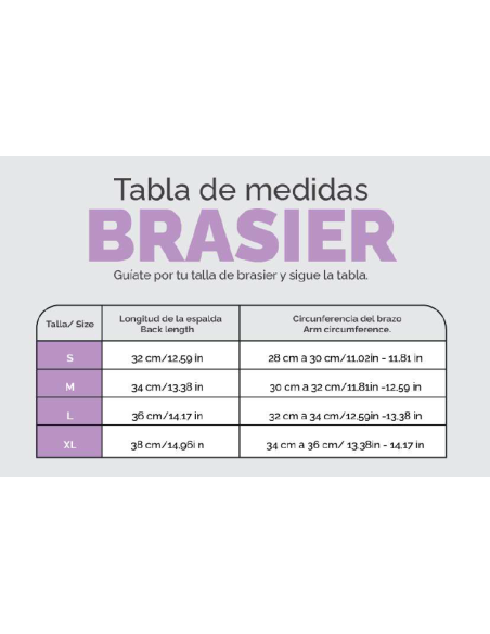 Brasier Tipo Top Postquirúrgico Alta Compresión Fajitex.