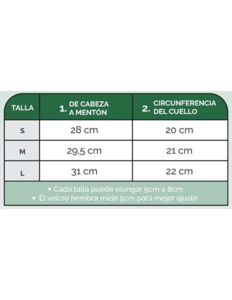 Mentonera Ajustable Soporte Facial Fajitex